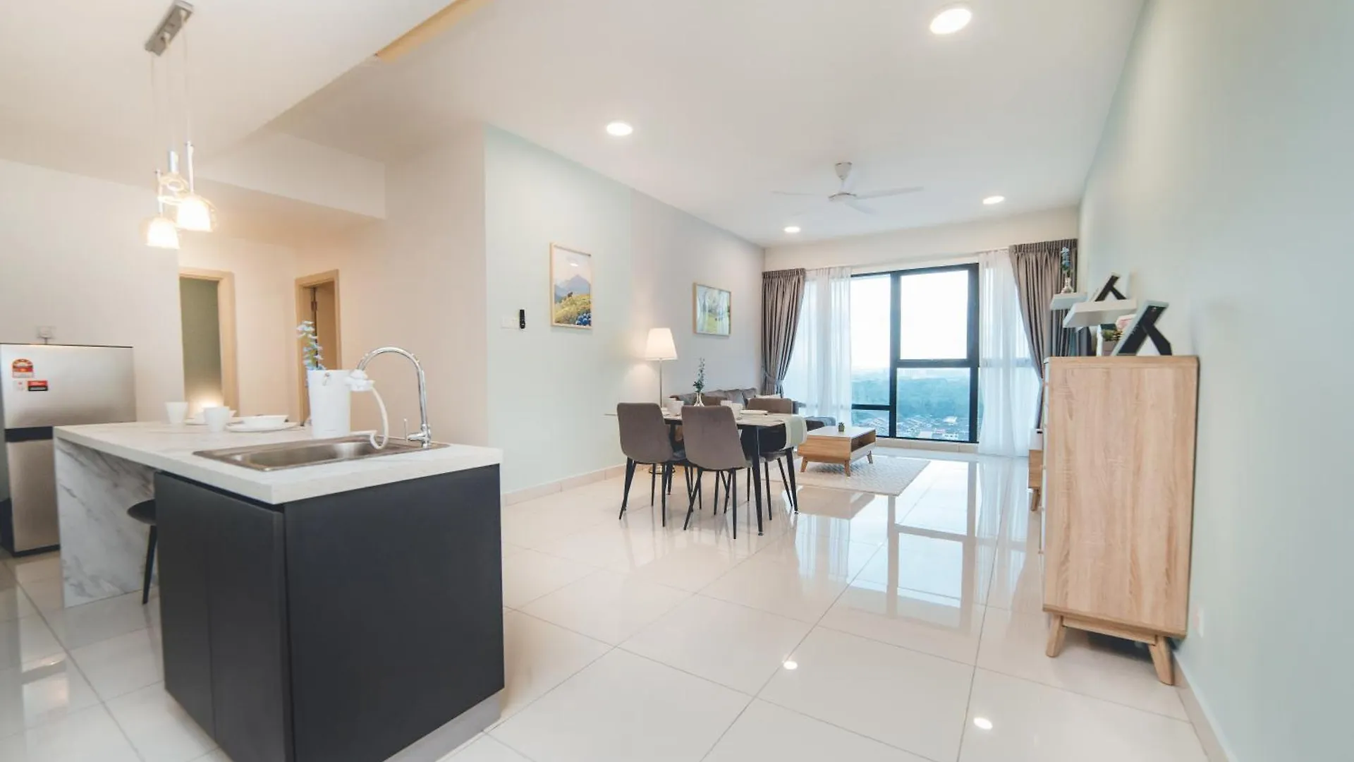Mosaic Fresh Living 3Br Midvalley W Bthtub By Our Stay Johor Bahru Apartment